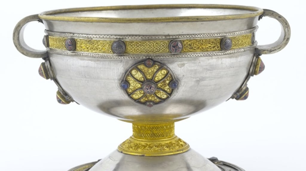 The Ardagh Chalice. It was discovered in the Limerick townland of Reerasta, near Ardagh, in late September 150 years ago. Photograph: Courtesy of the National Museum of Ireland