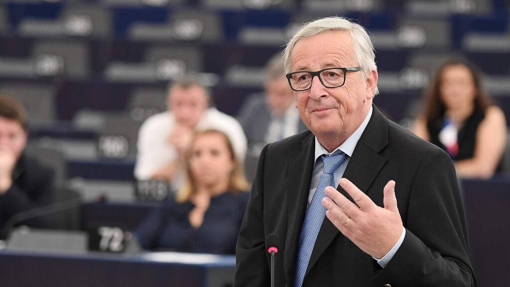 European Commission president Jean-Claude Juncker: “The euro is the currency of our union – a strong and stable euro area is key to its members as well as to the EU as a whole.” Photograph: Getty Images