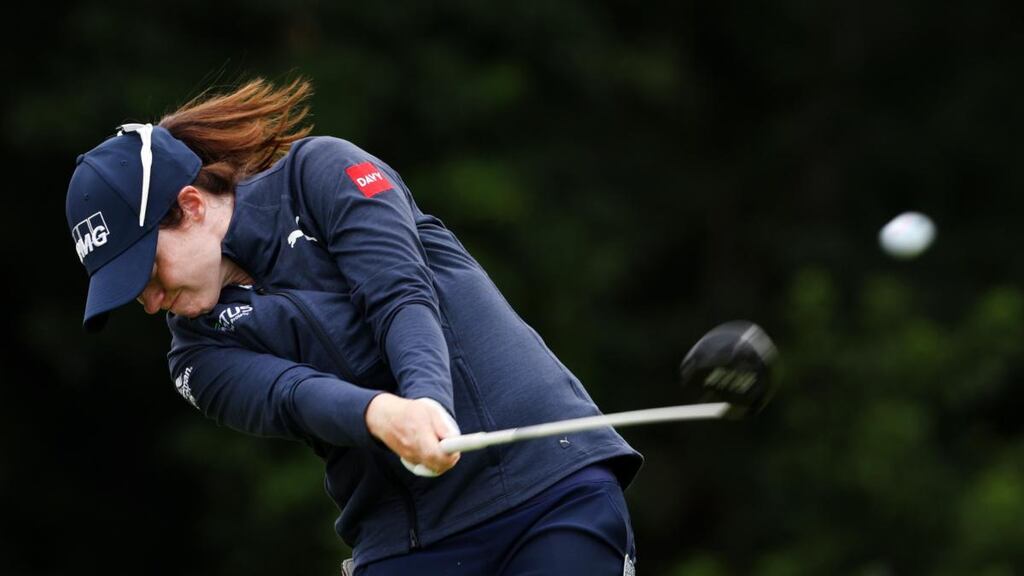 Leona Maguire of Ireland during the first round of the Women’s PGA Championship at Atlanta Athletic Club. Photograph: Kevin C Cox/Getty Images