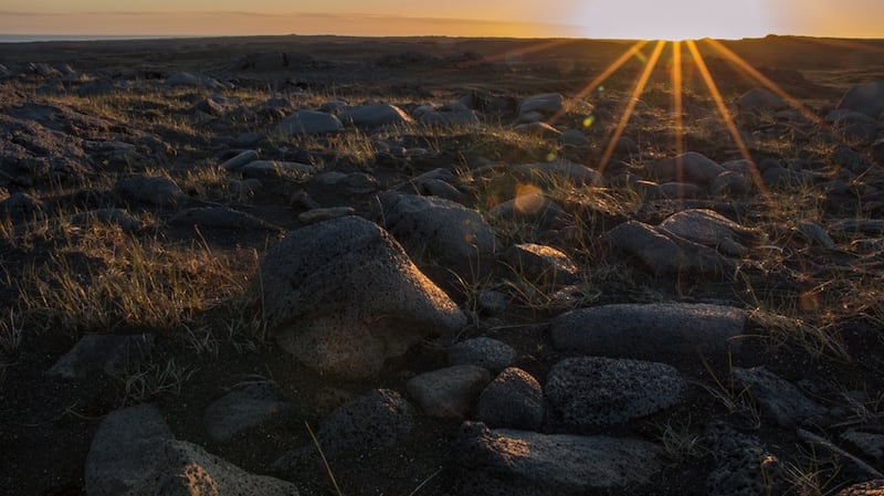 Midlina, Reykjanes. Photograph: Sibéal Turraoin