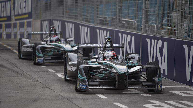 Portadown-born Formula E racer Adam Carroll races with the Panasonic Jaguar squad.