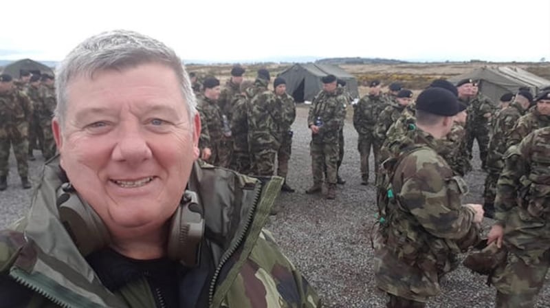 Creedon’s Road Less Travelled: In the first episode, John Creedon travels the Cork-Dublin route, visiting Kilworth Camp to relive his days in the FCA. Photographh: RTE