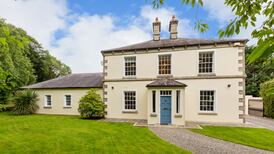 Period farmhouse in Wicklow woodlands with garden room, tennis court and nature all around, for €1.175m