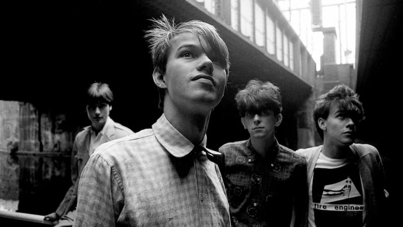 Wildly influential: Edwyn Collins and Orange Juice in 1981. Photograph: David Corio/Redferns/Getty