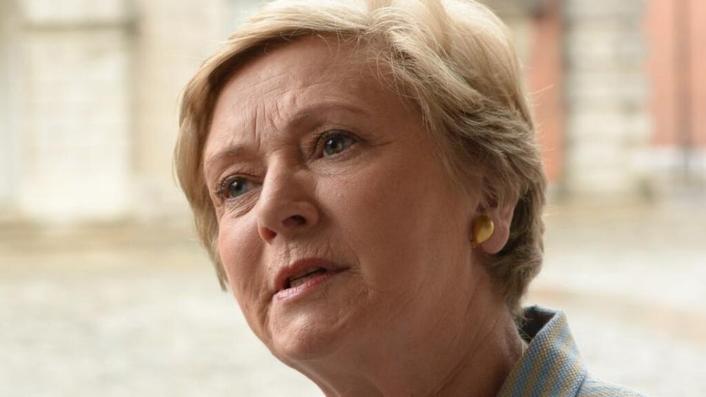 Frances Fitzgerald said: “the new provision for independent review by the courts is an important reform to protect distressed mortgage-holders.” File photograph: Cyril Byrne/The Irish Times