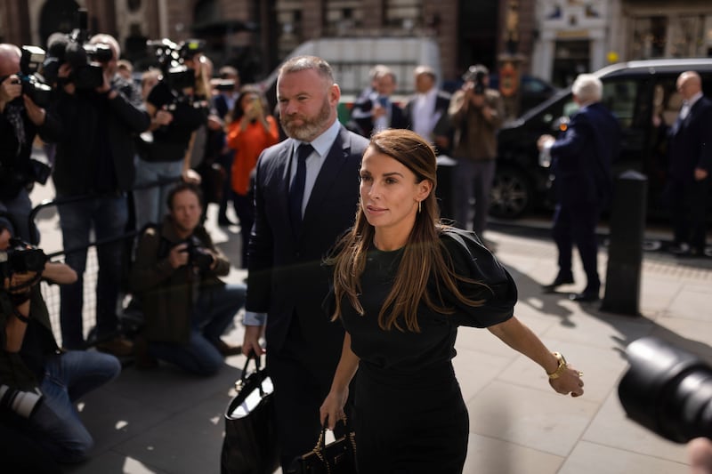 The legal team for Coleen Rooney, the wife of the former Manchester United footballer Wayne Rooney, admitted to the court that they did not have a single smoking gun that proved definitively that it was Vardy who was responsible for the leaks. Photograph: Dan Kitwood