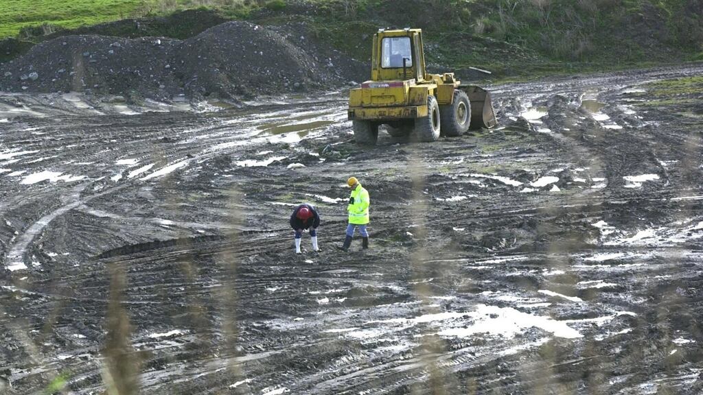 The site at Whitestown, Baltinglass, Co Wicklow, owned by Brownfield Restoration Ltd. Photograph: Joe St Leger