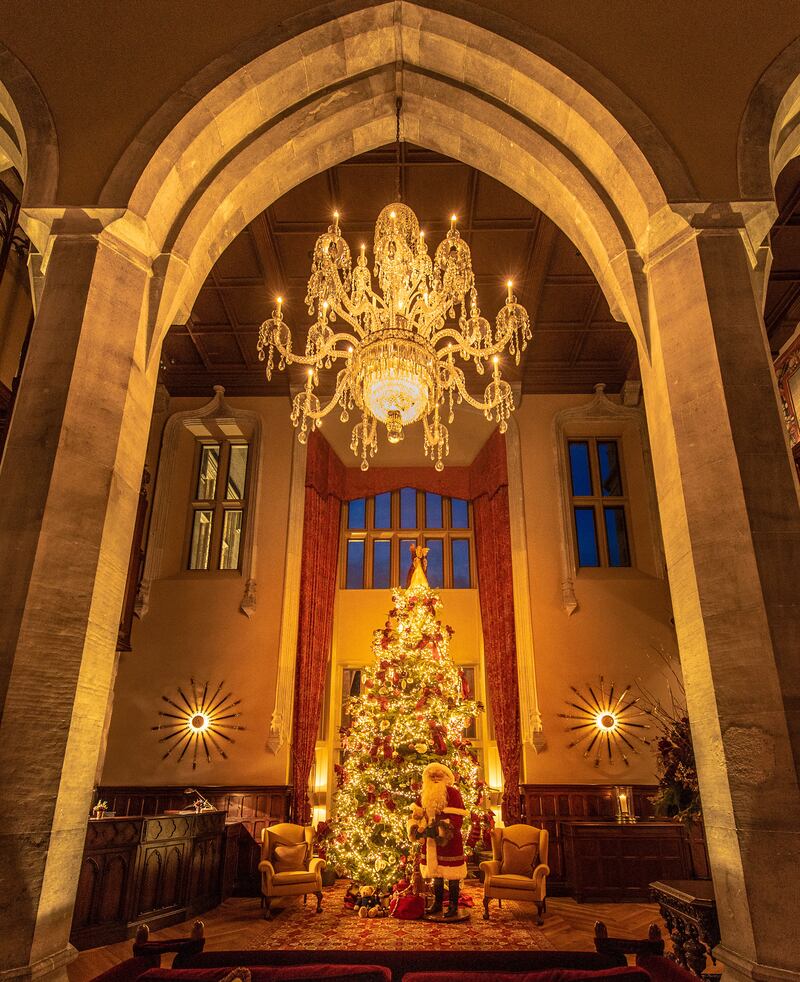 Christmas at Adare Manor. Photograph: Paul Lehane