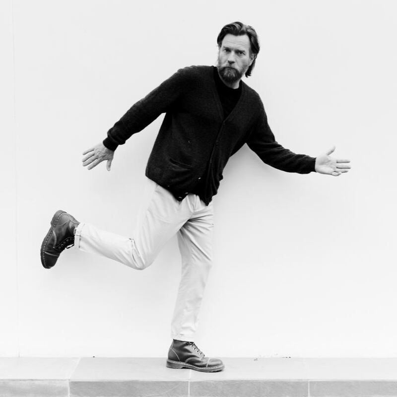 Ewan McGregor at home in Los Angeles, US. Photograph: Jake Michaels/The New York Times