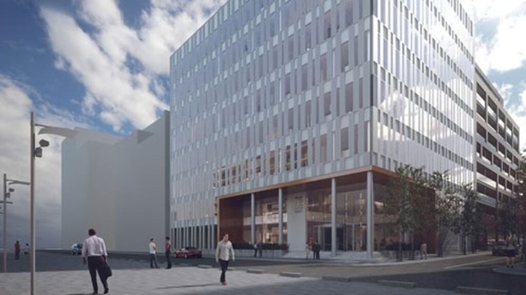 76 Sir John Rogerson’s Quay comprises 75,498sq ft of office space across two blocks.