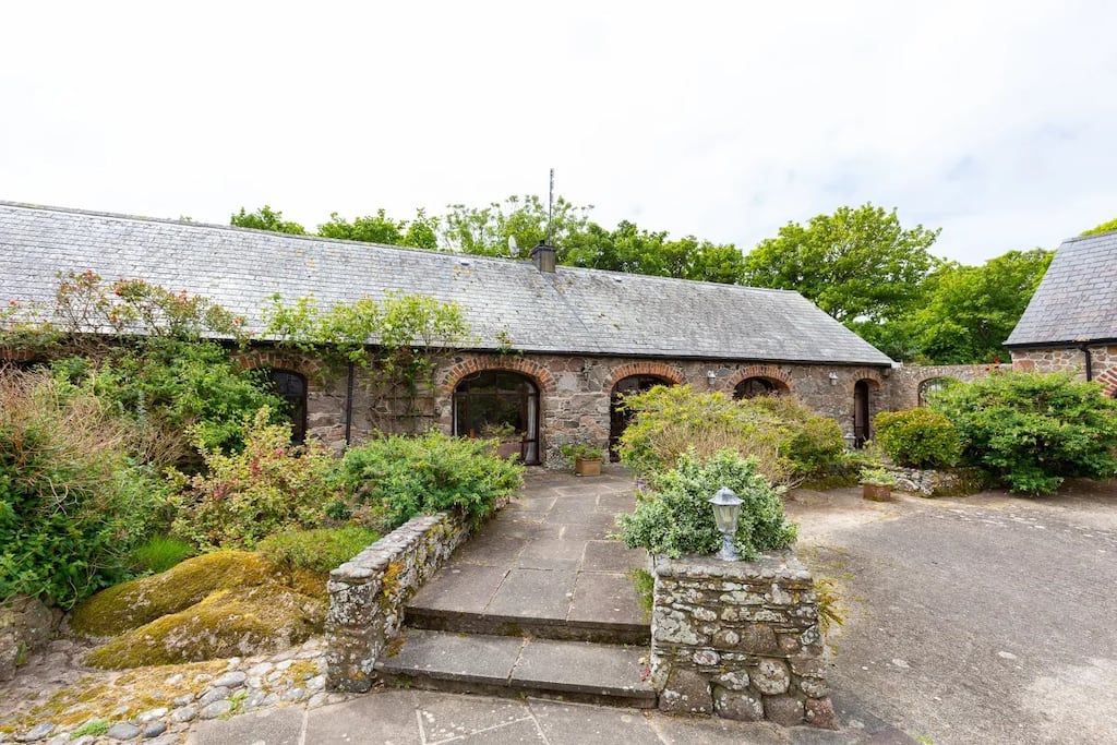 Gull Cottage is part of the recently renovated 15th century Clougheast Castle property