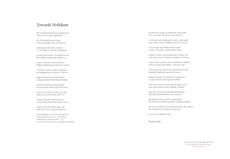 Towards Holkham by Naoise Gale