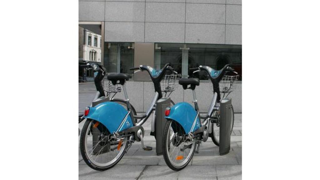 Nearly one in every 10 journeys taken in Dublin is on a bike. Photograph: Bryan O'Brien/The Irish Times