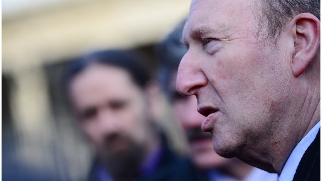Shane Ross, Minister for Transport: he has announced €2.7 million in funding for regional airports to boost security and safety. Photograph: Bryan O’Brien / The Irish Times