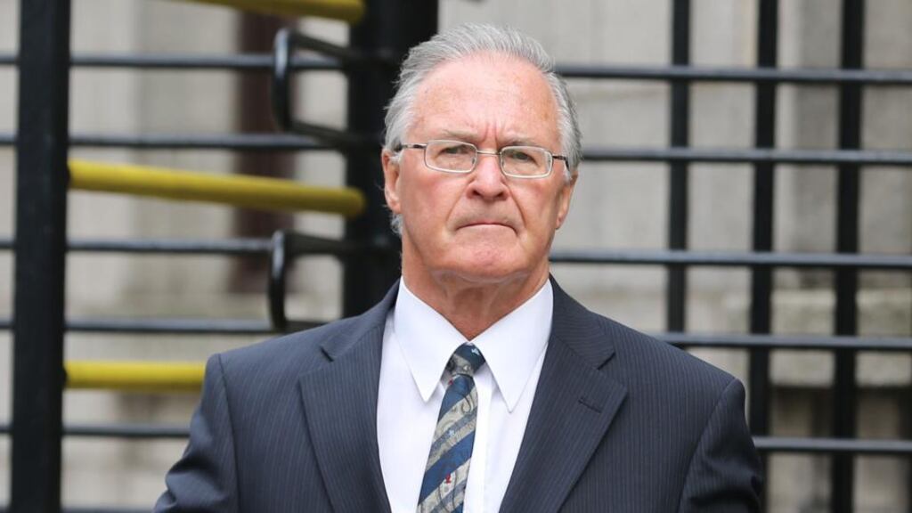 Eric Menziez, of Hamilton, Scotland, leaving court after his Civil Court action for damages. Photograph: Collins Courts