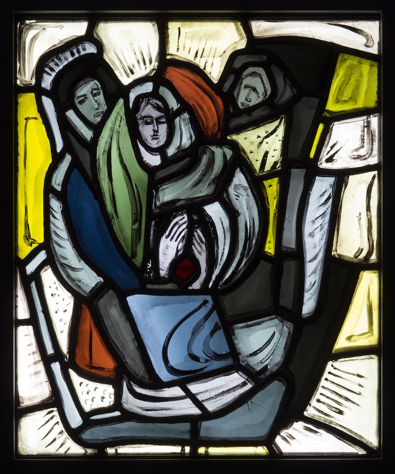 The Art of Friendship: Resurrection, by Evie Hone. Photograph © Geraldine Hone, Kate Hone and the FNCI/National Gallery of Ireland