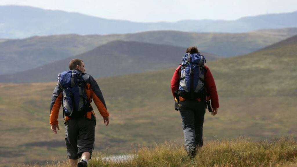 Start small – go for short, local walks, monitor your progress, increase the distance. Photograph: Frank Miller