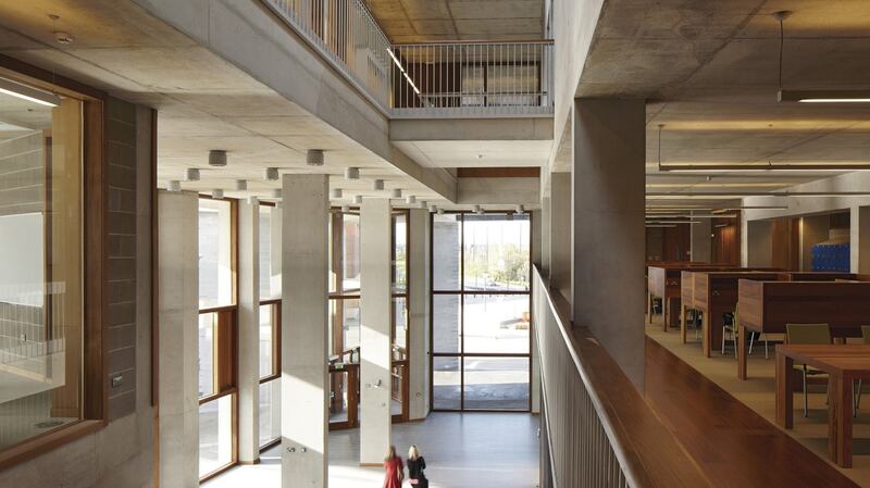 ‘Community feeling’: University of Limerick buildings, by Grafton Architects. Photograph: Dennis Gilbert