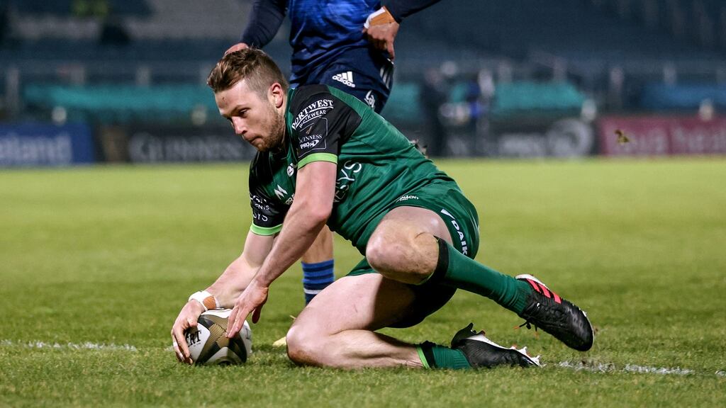 Jack Carty is arguably the unluckiest of all to miss out on Ireland’s Six Nations squad. File photograph: Inpho