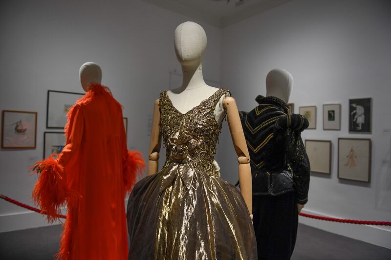 Costumes designed by Sandy Powell for Derek Jarman. Photograph: Ruth Medjber