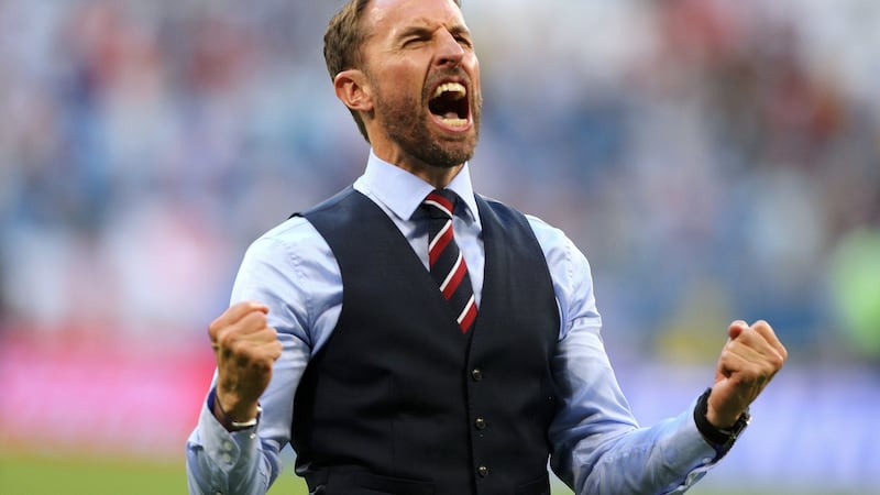 Gareth Southgate: “We’ve already talked about the team that won the World Cup and how they’re still revered.” Photograph: Owen Humphreys/PA Wire