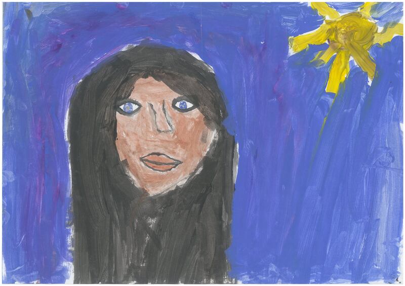 Zuzanna Kaczmarowska (8) from Monaleen National School, Castletroy, Co Limerick for ‘Blue Sky’.