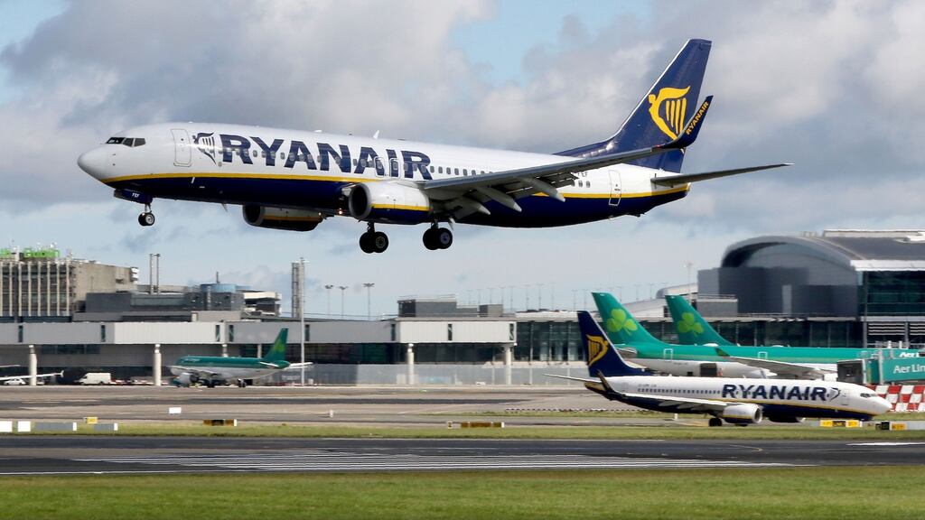 Ryanair said it had also submitted a set of proposals on pay and conditions for its Irish-based pilots. Photograph: AFP