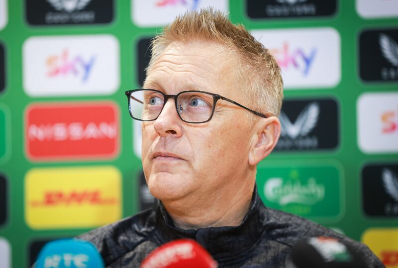 Republic of Ireland manager Heimir Hallgrímsson named his squad on Friday for the fixtures. Photograph: Tom Maher/INPHO