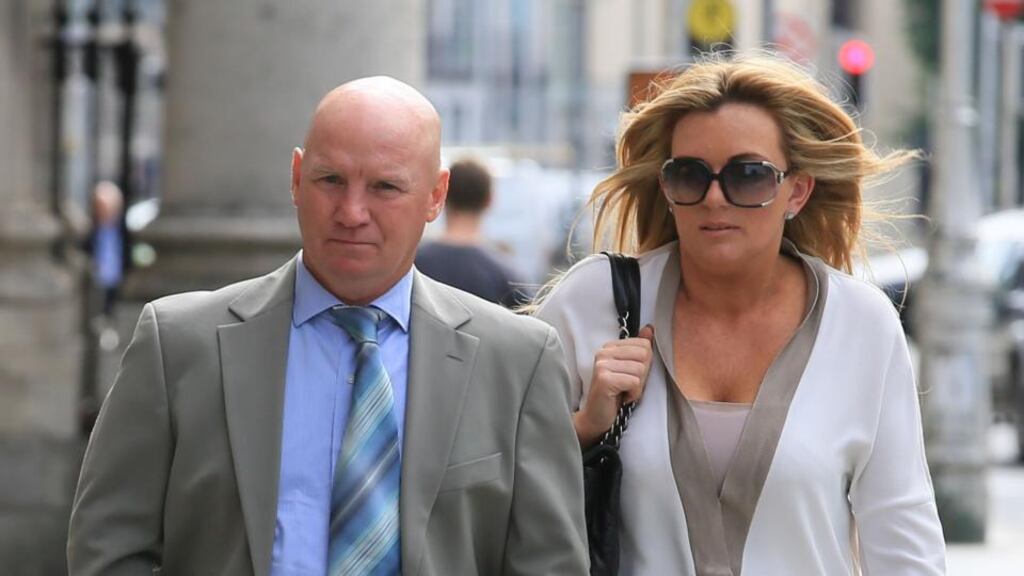David Speedie at the Four Courts. Photograph: Collins