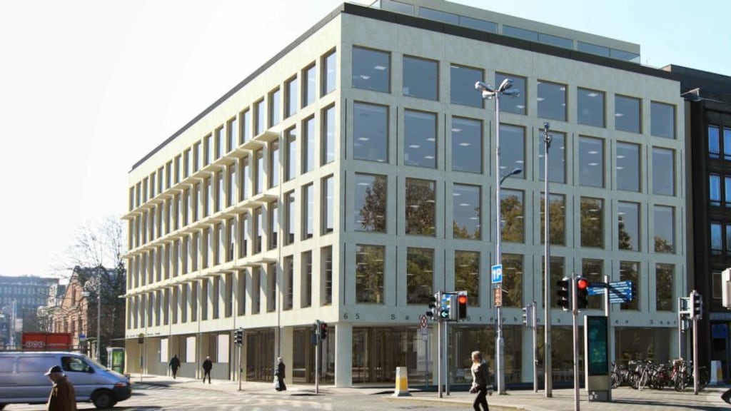 Computer generated image of the LXV block: Because of strong interest in the building the capital value of the property will be boosted by at least €12m