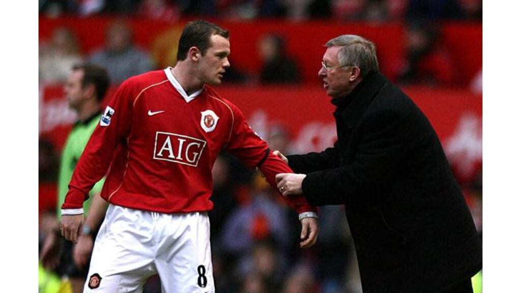 Darren Fletcher says Manchester United can succeed without Wayne Rooney (left). Alex Ferguson (right) has vowed to put the controversy surrounding the striker's wish to leave 'to bed' today. - (Photograph: Nick Potts/PA Wire)