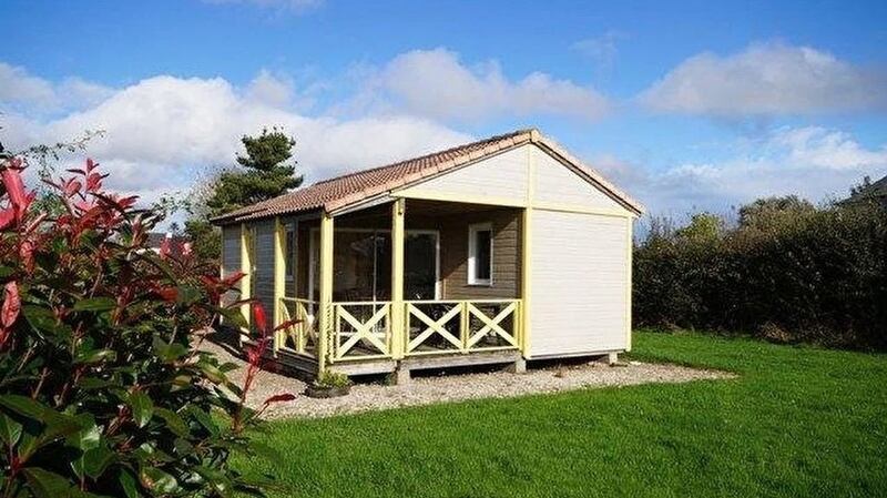 Normandy, France: Eight of the lodges have two bedrooms, with one three-bedroom unit, and two have hot tubs on private terraces.