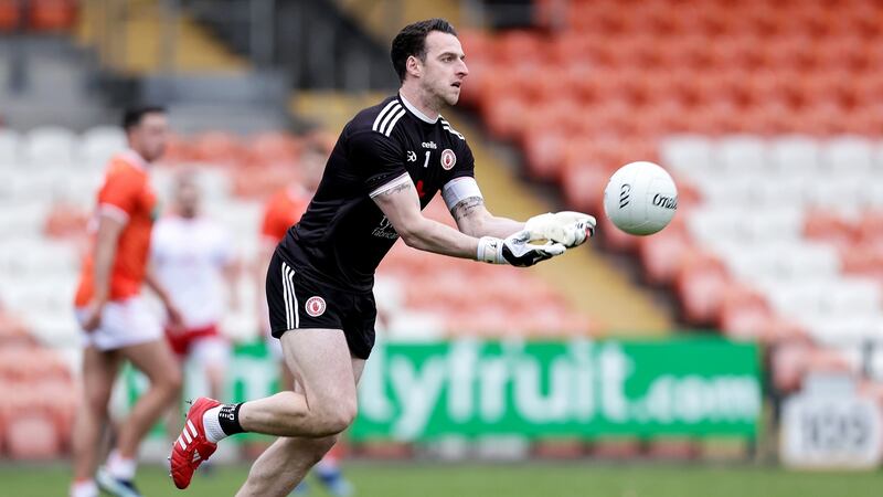 Tyrone goalkeeper Niall Morgan says the crowds keep the players on their toes. Photo: Laszlo Geczo/Inpho
