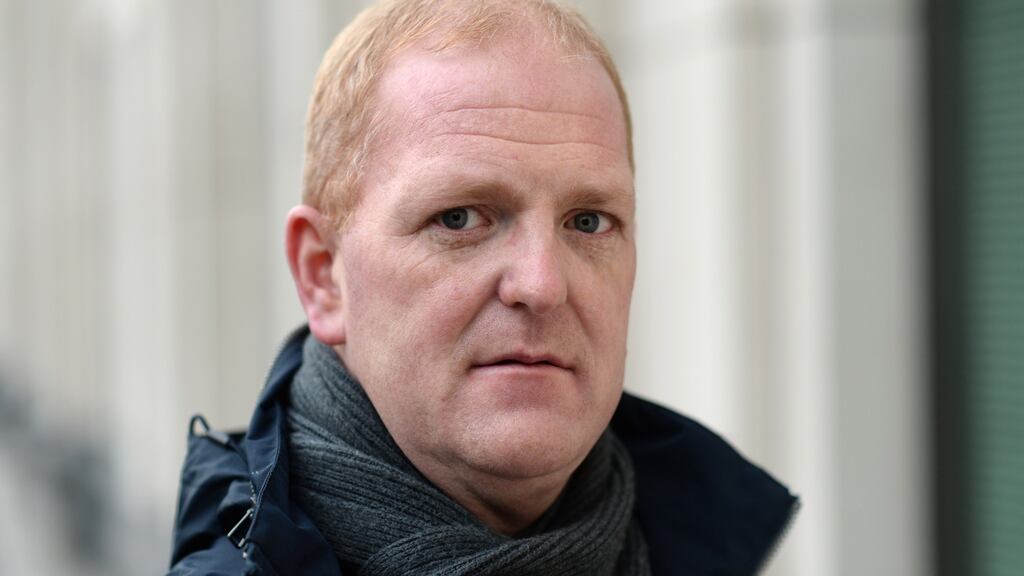 Darren Ryan: I think you’d question a humanitarian organisation doing this to a volunteer, someone who is just raising legitimate questions.”   Photograph: Dara Mac Donaill