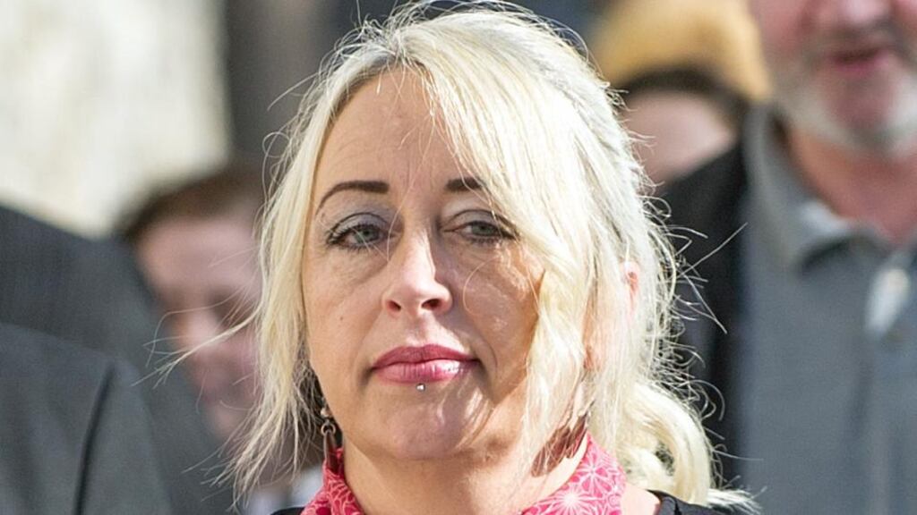 Gail O’Rorke: has pleaded not guilty to aiding, abetting, counselling or procuring the suicide of Bernadette Forde (51). Photograph: Courts Collins.