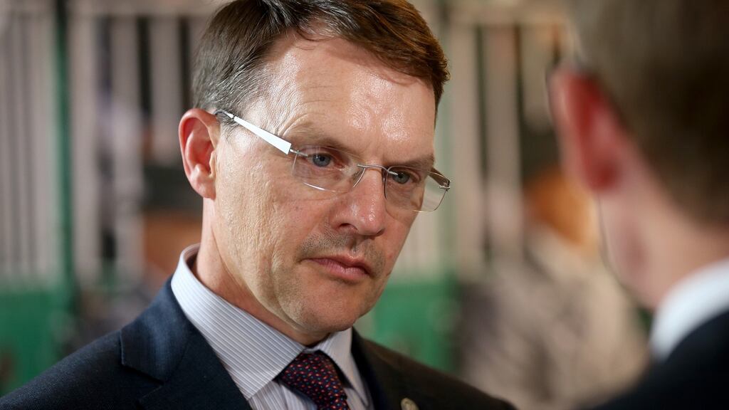 Aidan O’Brien: experienced an unusually turbulent October. Photograph: Oisin Keniry/Inpho