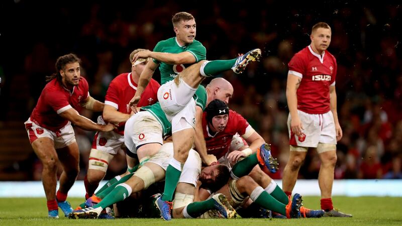 Luke McGrath’s defence played a part in his selction as one of the two scrumhalves in the squad for Japan. Photograph: Billy Stickland/Inpho