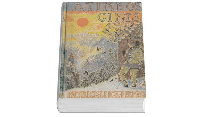 Cover of Patrick Leigh Fermor's A Time of Gifts, published in 1977