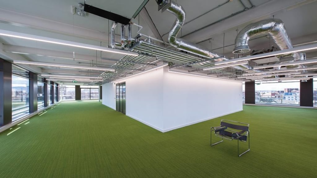 The One Building: located not far from Dublin’s “Silicon Docks” on Grand Canal Street in Dublin 2, it has 4,181sq m (45,000sq ft) of space