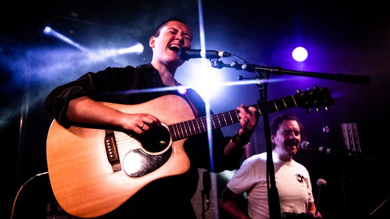 In 2019 Dani Larkin was artist-in-residence at Belfast’s Cathedral Quarter Arts Festival and has performed at Ireland Music Week, Output, Other Voices Belfast and Ballina. Photograph: Ruth Medjber/Ruthless Imagery