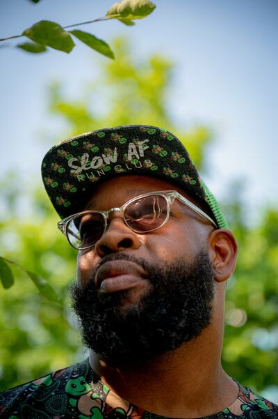 Growing up, Martinus Evans didn’t know anyone who ran for fun. As a boy, he was mocked for his size – he was known in the neighbourhood as 'Marty the fat kid', he said. Photograph: Desiree Rios/New York Times