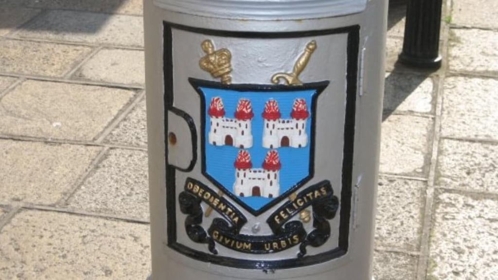 The logo of the City of Dublin is “three castles burning”. But why three? And are they really castles?