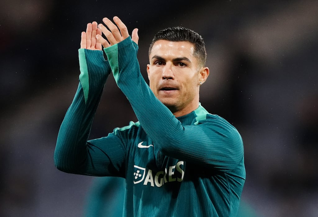 Cristiano Ronaldo: thinks he is more handsome than David Beckham and more famous than Donald Trump. Photograph: Andrew Milligan/PA Wire