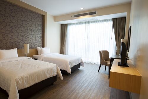 Hotel rooms should never be just like home