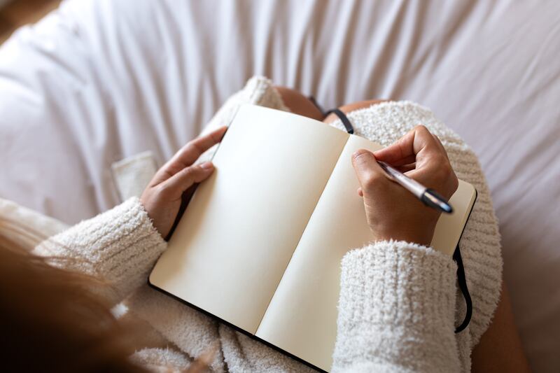 'It’s like your journal becomes a friend'. Photograph: Getty Images