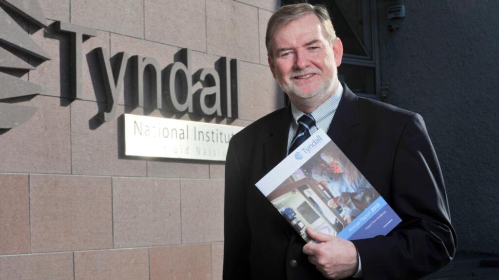 Tyndall National Institute chief executive Kieran Drain launched their annual report for 2012 today. Photograph: Provision