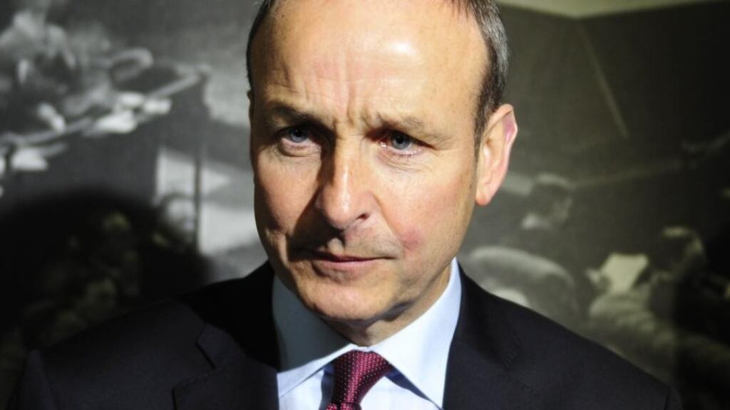 Fianna Fáil leader Micheál Martin: said the proposed period for the Dáil to rise is “too early and it is too long”. Photograph: Aidan Crawley