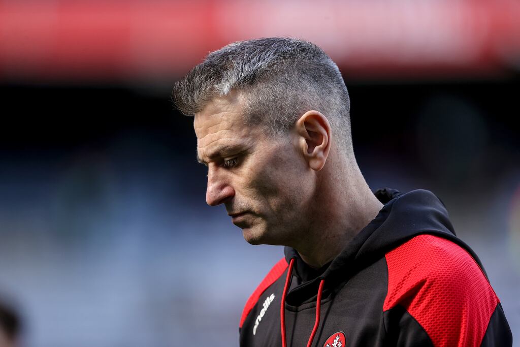 Derry Manager Rory Gallagher. Photograph: Ben Brady/Inpho