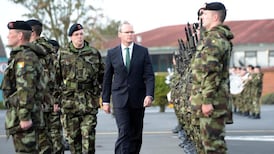 Irish soldiers will not be sent into a civil war, Coveney insists