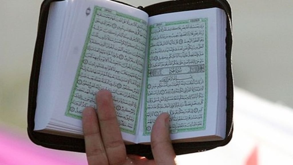 The NCCA says the requirement for questions based on the Koran are explicitly stated in the syllabus. Photograph: Thaier al-Sudani/Reuters